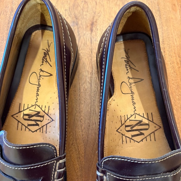 Martin Dingman Brown Leather Loafers -- Men\'s Size 8-1/2M main image 4